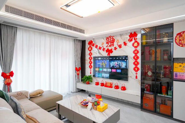 93㎡三居現(xiàn)代風(fēng)，通透明亮的實(shí)用型雅居